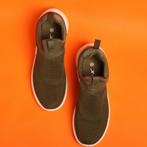 Olive Slip-On Runner