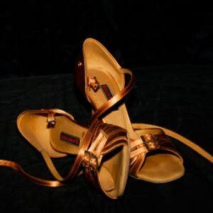 Rose Gold Strappy Heel