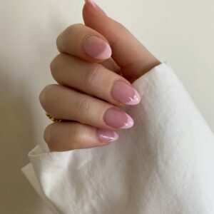 Soft Pink Almond Polish