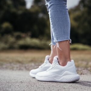 White Minimalist Trainer